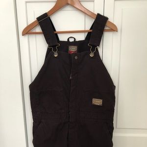 CE Schmidt Quilt lined Duck Overalls Women's Size M